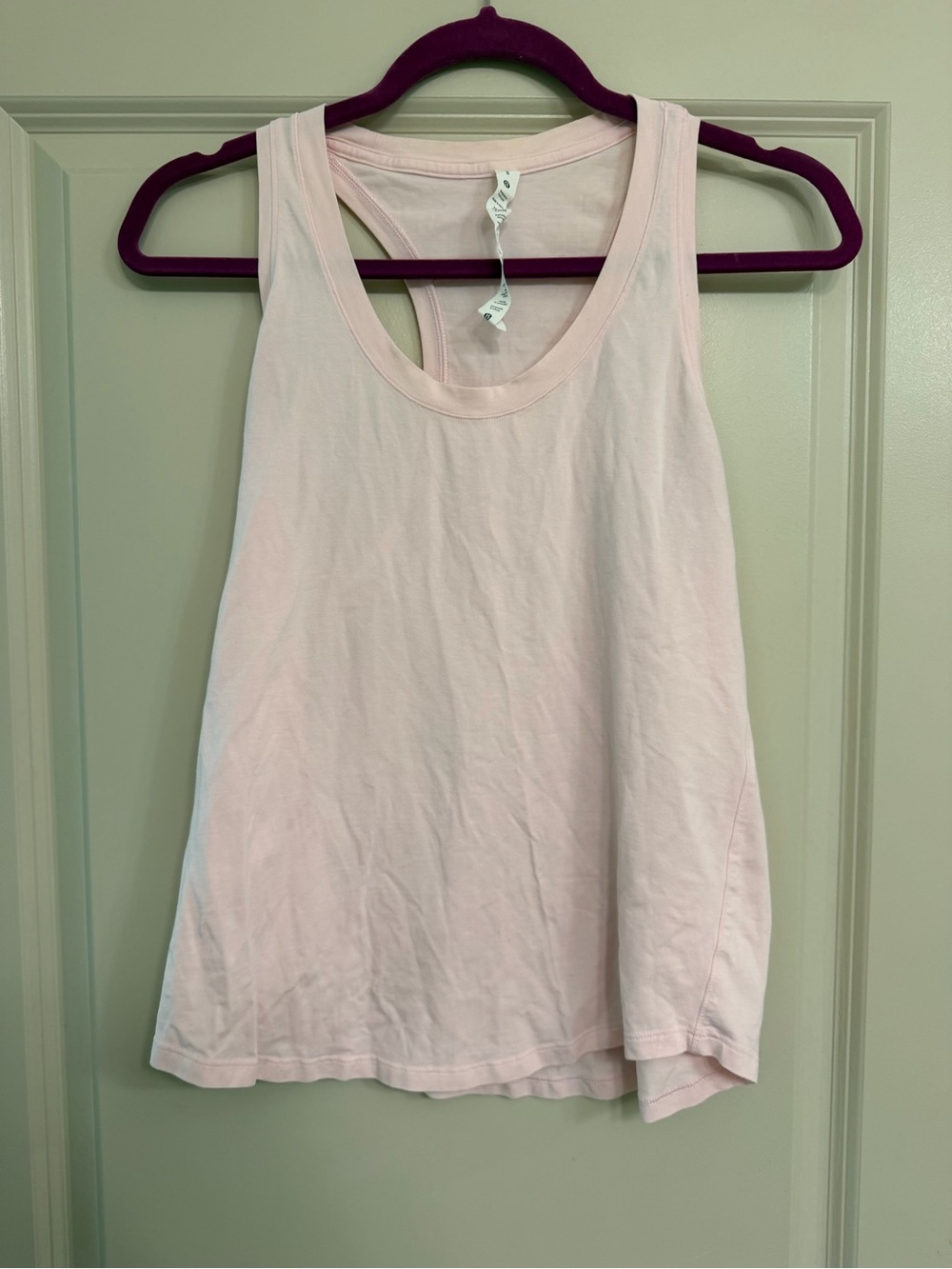 lululemon athletica Light Pink Racerback Tank